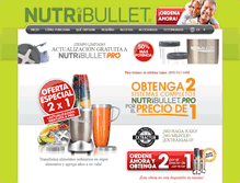 Tablet Screenshot of elnutribullet.com